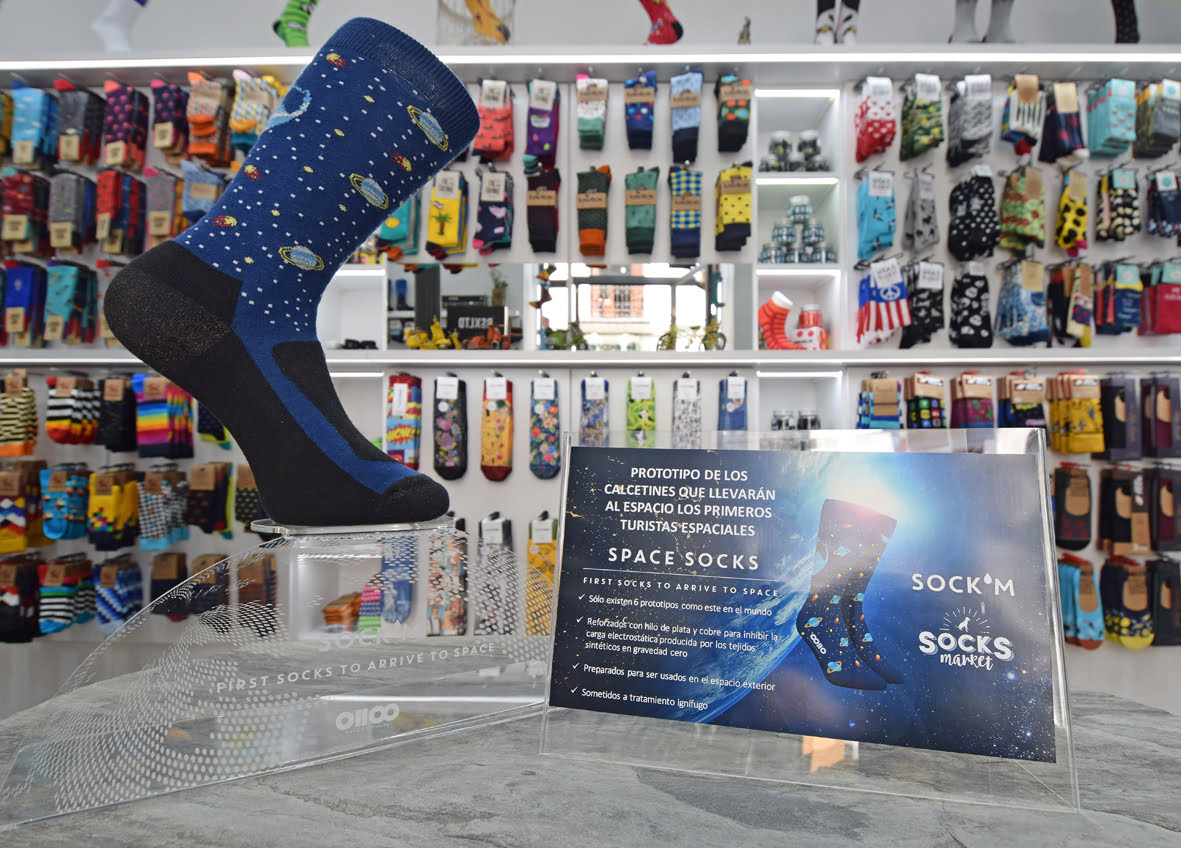 DSC 8348 Los calcetines para viajar al espacio llegan a Socks Market