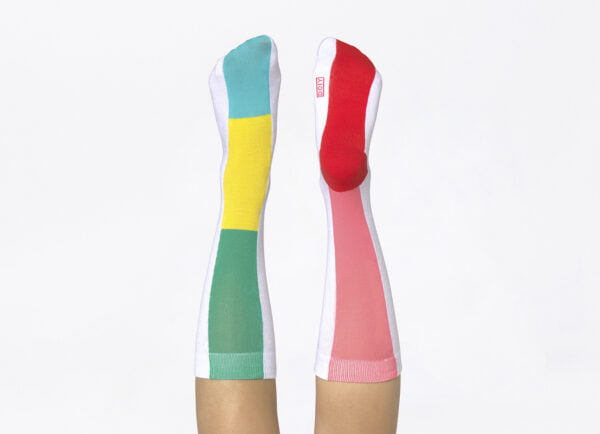 Hombre Mujer Calcetines Diabéticos Sin Elasticos Rainbow Socks 8 Pares 