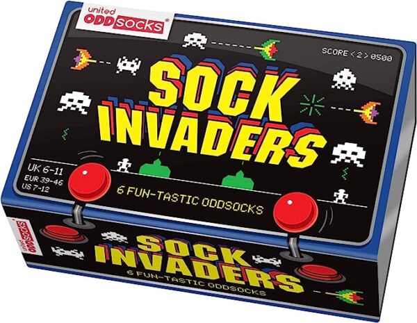 71QTju56bcL. AC UX679 Sock Invaders