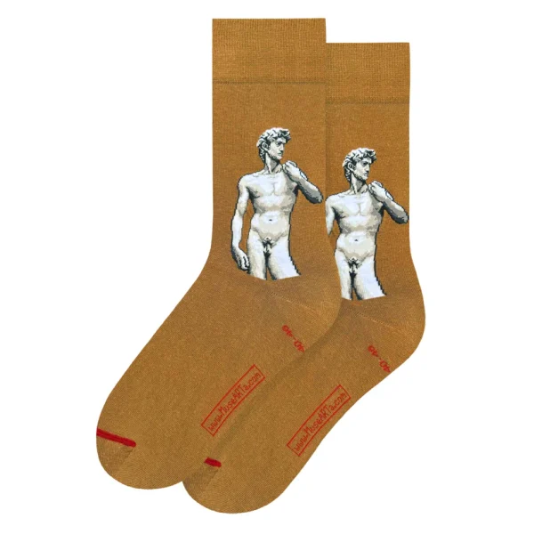 Clemente Papi - Plaster cast of Michelangelo's David and fig leaf