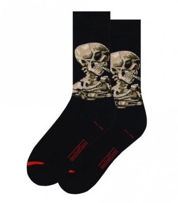 Men's Vincent van Gogh Head of a Skeleton Socks