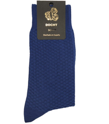 Algodon Mercerizado Canalé Azul